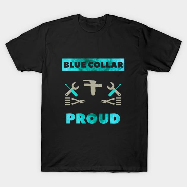 Blue Collar Proud Hvac Txv T-Shirt by The Hvac Gang